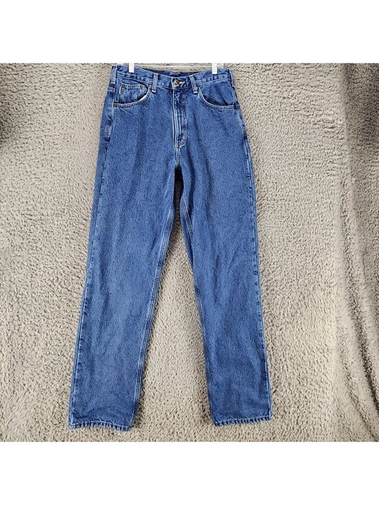 Carhartt Other - Carhartt Jeans Mens 33x36 Blue Flannel Lined Cotton Denim Relaxed Fit *Read*